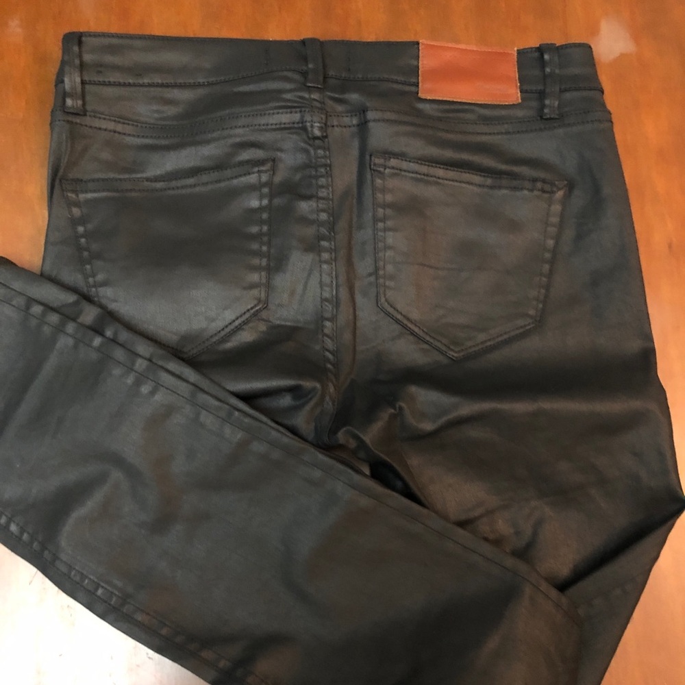 Madewell black coated jeans size 26 - Picture 4 of 4